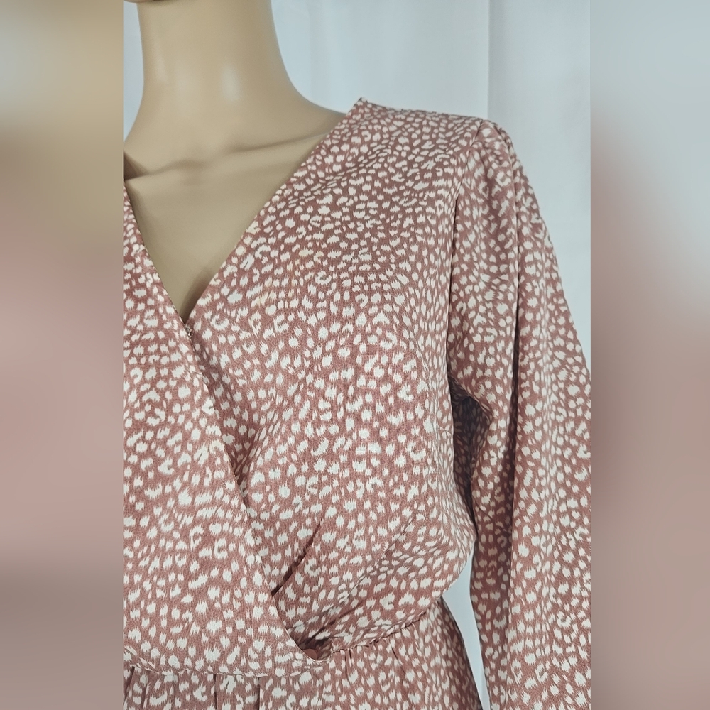 Bohemian inspired Pink and white dress unbranded size medium - Picture 9 of 16